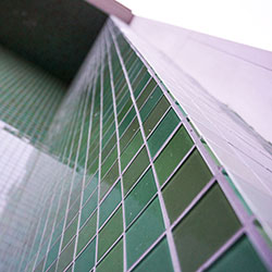Fassade Glasmosaik